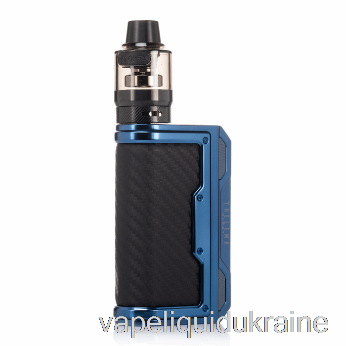 Vape Liquid Ukraine Lost Vape THELEMA QUEST 200W Starter Kit Blue / Carbon Fiber